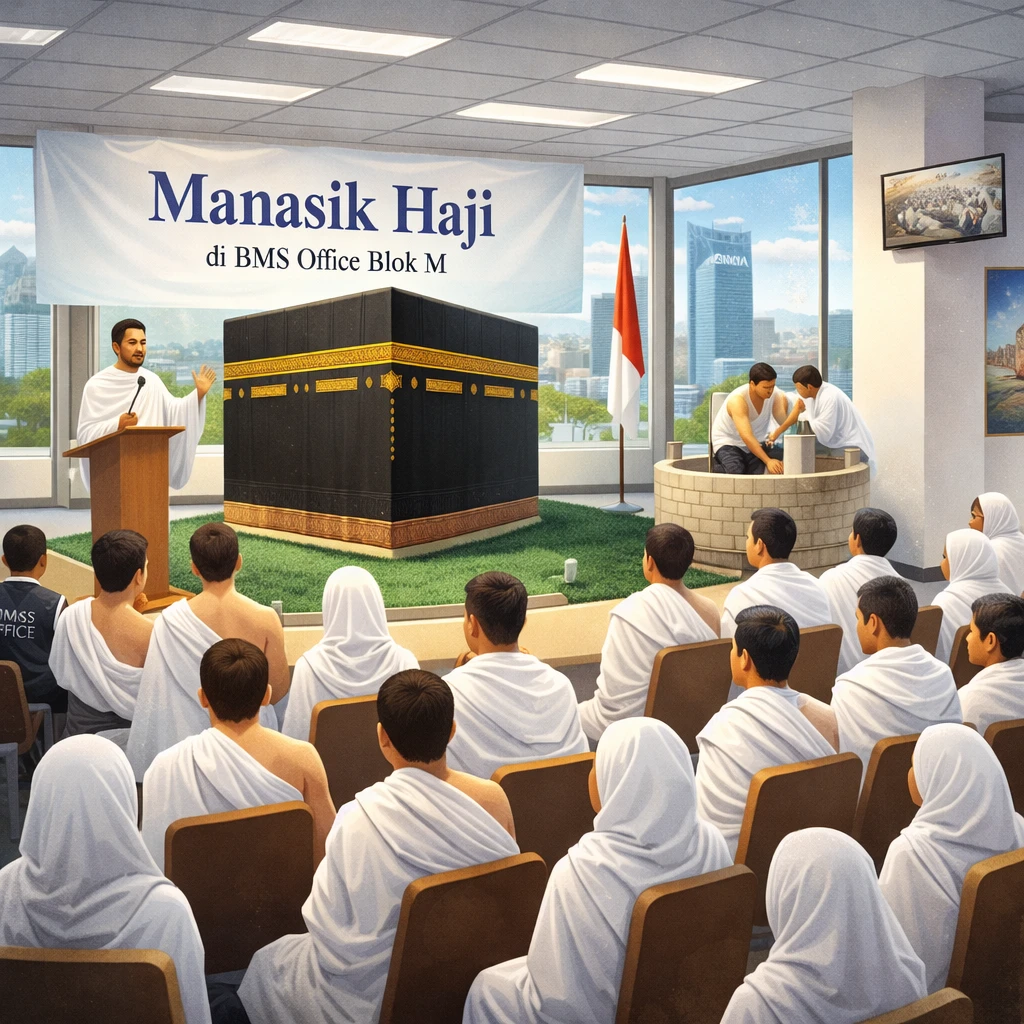 Manasik Haji Sekolah Seru & Lengkap di BMS Office