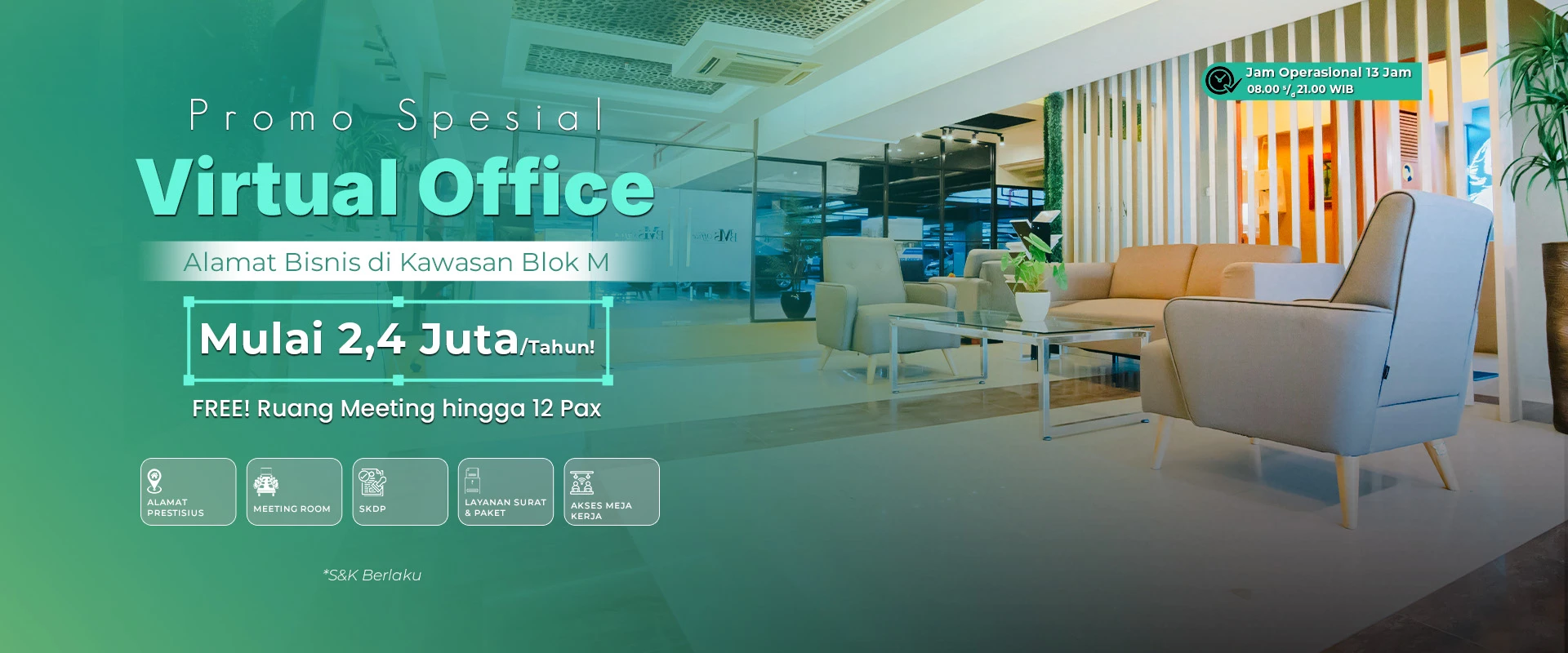 Layanan Virtual Office Murah & Terbaik
